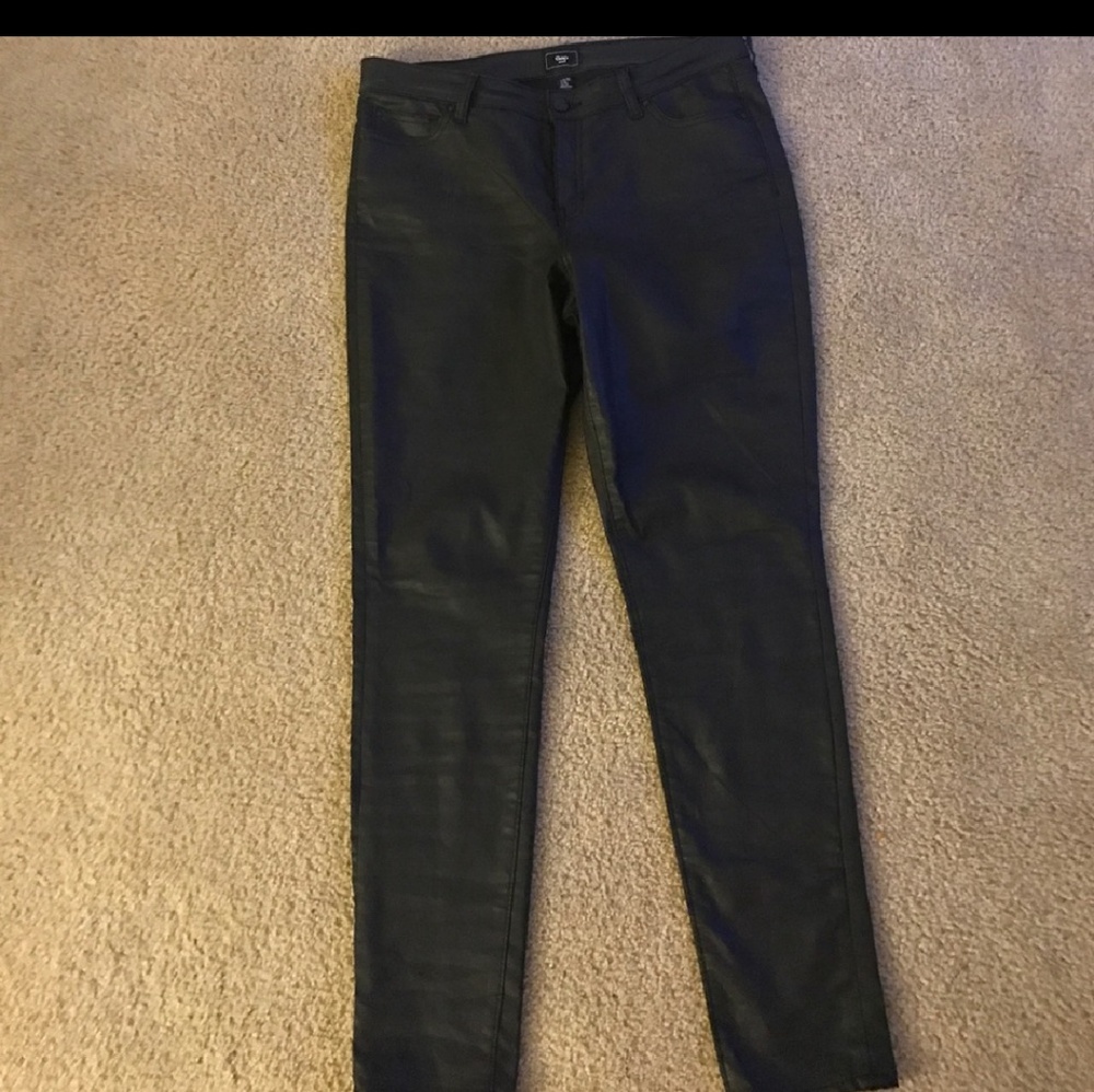 Gap satin finish skinny jeans